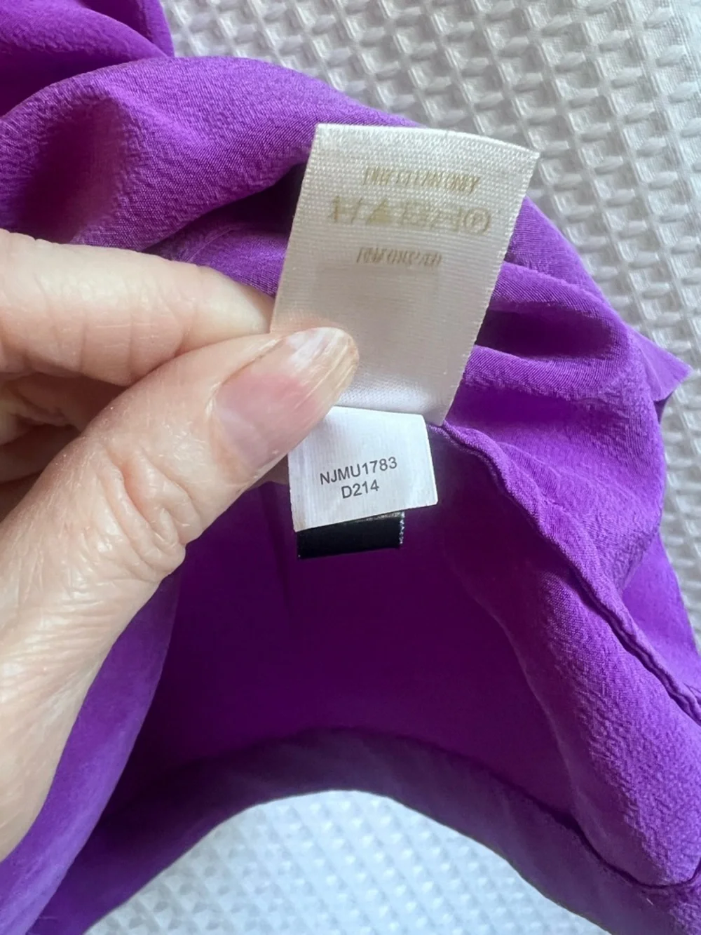 kate spade Violet Ruffle Scoop Neck Sleeveless tank